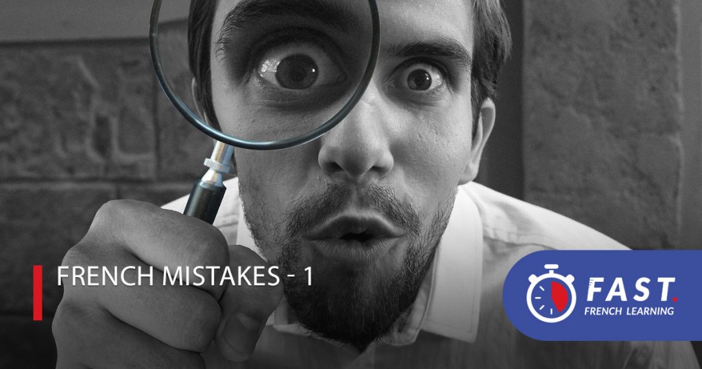 French mistakes