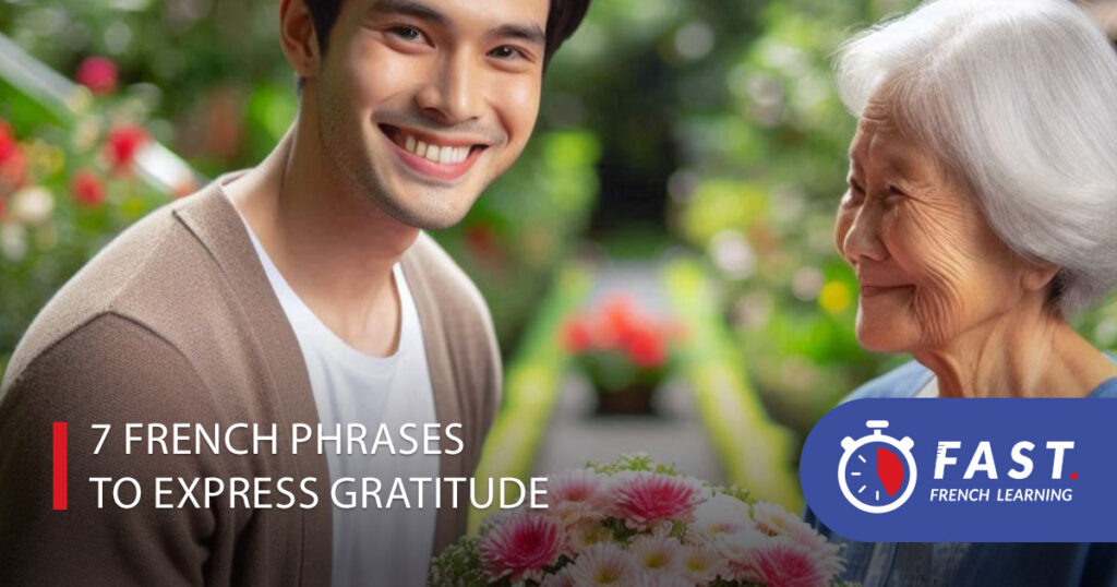 7 French phrases to express gratitude