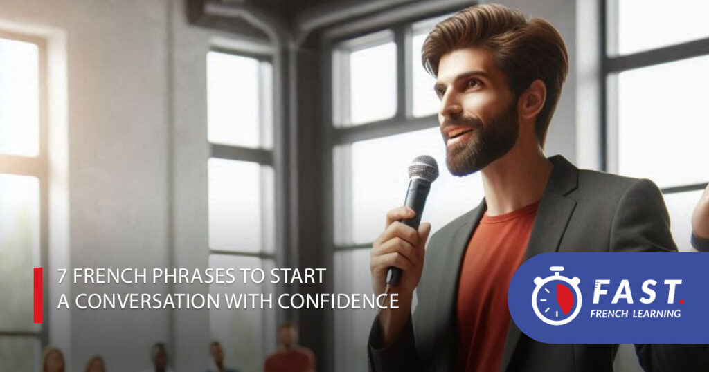 7 French phrases to start a conversation with confidence