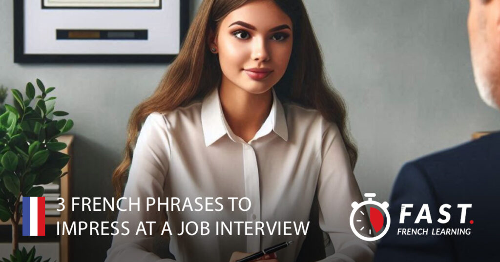 3 French phrases to impress at a job interview